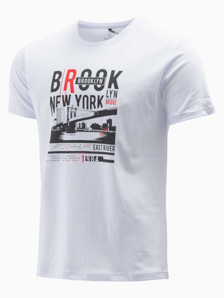 BRILLE | Тениска Brooklyn, бял