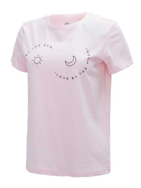 BRILLE | Тениска MOON&SUN, розов