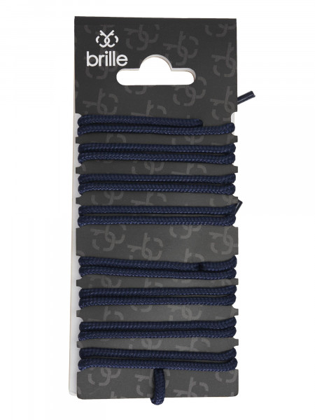 GLASSES | Round shoelaces - Navy - 110cm