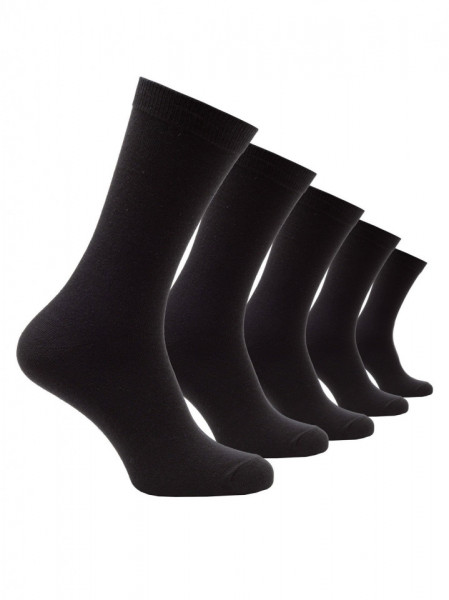 BRILLE | Чорапи Basic Mid x5 - Black