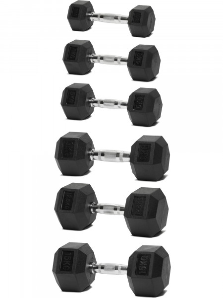 ORION | Dumbbell Rubberized HEX Pro