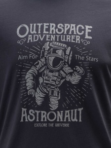 BRILLE | Тениска Outerspace, сив - Img 3
