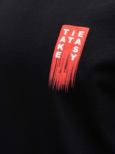 BRILLE | Тениска Take it Еasy, черен - Img 3