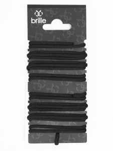 GLASSES | Round shoelaces - Black - 150cm - Img 1