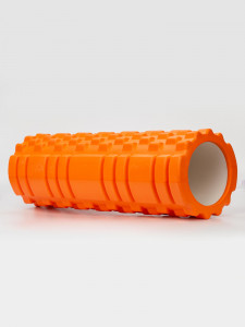 ORION | Масажен уред FOAM ROLLER ORION - оранжев 45 см - Img 1