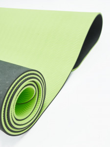 ORION | Yoga mat - 183 x 61 x 0.6 cm - two-tone - green - Img 3