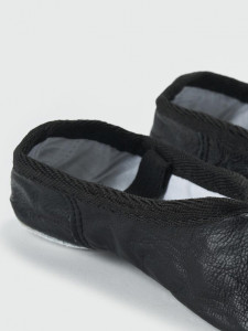 BRILLE | Кожени туфли Split Sole LTR, ЧЕРЕН - Img 2