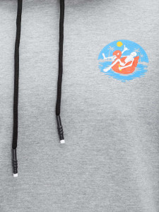 BRILLE | Суитшърт Stay Chill Hoody, сив - Img 3
