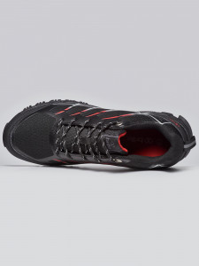 GLASSES | Men's Low Softshell Peter Shoes, BLACK - Img 3