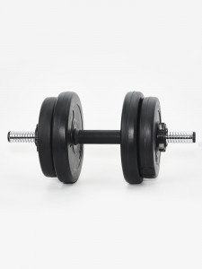 ORION | Dumbbell with plastic discs - 10 kg - Img 1