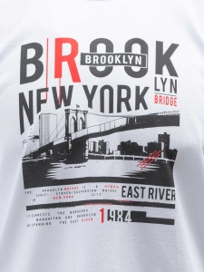 BRILLE | Тениска Brooklyn, бял - Img 3