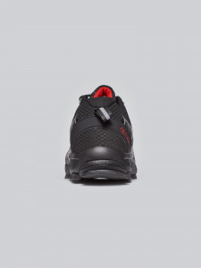 GLASSES | Men's Low Softshell Peter Shoes, BLACK - Img 4