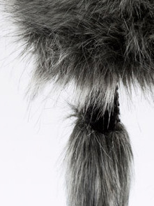 GLASSES | Women's winter hat, BLACK - Img 3