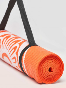 ORION | Yoga mat EM3017 - Orange - 173 x 61 x 0.5cm - Img 3