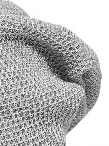 GLASSES | Women's winter hat, GRAY - Img 3