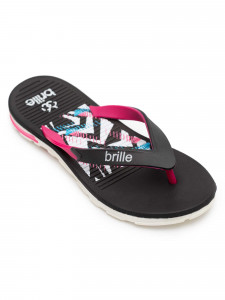 GLASSES | Flip flops GRAPHIC VIBES, BLACK - Img 2