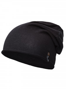 GLASSES | Unisex winter hat, BLACK - Img 1