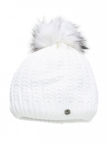 GLASSES | Women's winter hat, WHITE - Img 1