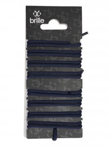 GLASSES | Round shoelaces - Navy - 110cm - Img 1