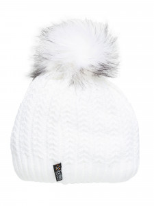 GLASSES | Women's winter hat, WHITE - Img 2
