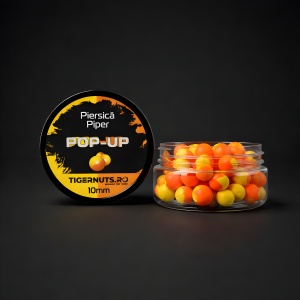 Pop-up 10mm Bicolor - Piersică Piper - 25g