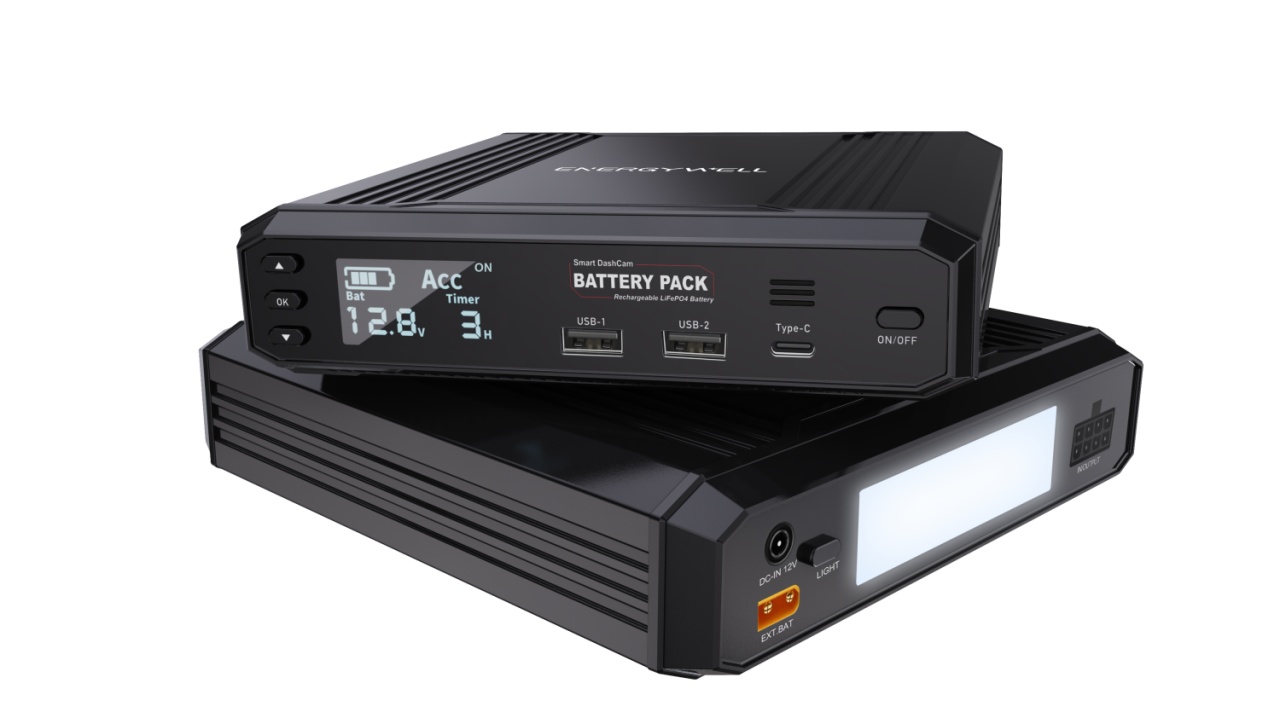 PC9821ANC8T及びカノープスPowerWindows964LB(4MB) Baterie externa pentru camera auto | model P6 | 12.8V – 8000mAh