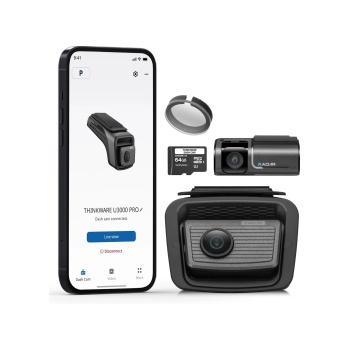 Cameră de bord duală Thinkware U3000-PRO 2ch, senzori Sony Starvis 2, rezolutie 4K frontală și 2K spate, 64GB - Img 10