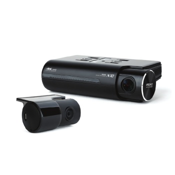 Camera auto 4K | doua canale fața-spate | IROAD X10 | 32Gb card inclus | funcții ADAS | aplicație smartmobile și PC | compatibilitate scaner IROAD