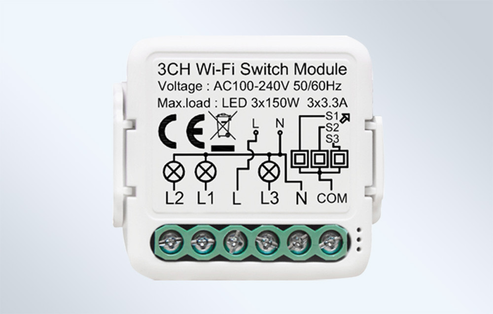 Modul Smart Switch Canale WiFi Avatto N WSM TUYA