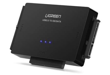 Adaptor UGREEN USB 3.0 pentru hard disk SATA, 3.5, 2.5