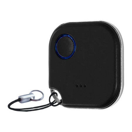 Buton de activare acțiuni și scene Shelly Blu Buton 1 Bluetooth (negru)