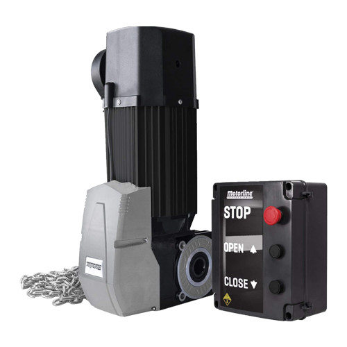 Kit automatizare usa sectionala max. 48mp, motor trifazic 230V AC- MOTORLINE KVM210