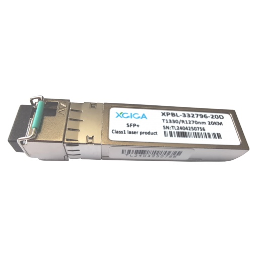 Modul optic SFP+ 10GBASE WDM, 1330nm/1270nm (Rx/Tx) SM, 20km, conector LC DDM, Type B, (compatibil CISCO) - XGIGA