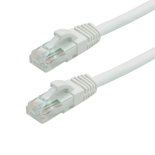 Patch cord Gigabit UTP cat6, LSZH, 0.50m, alb - ASYTECH Networking TSY-PC-UTP6-050M-W