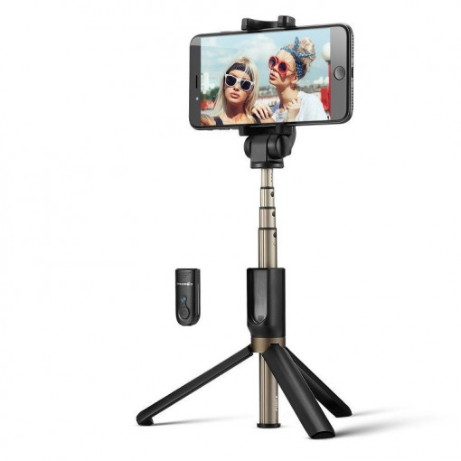 Selfie Stick/Trepied 3in1 BlitzWolf BW-BS3 - negru