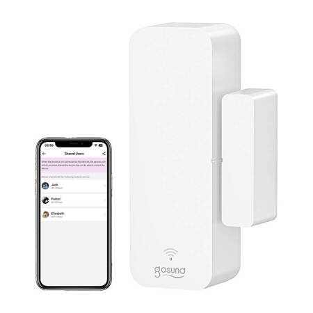 Senzor inteligent de deschidere a ușilor și ferestrelor Zigbee Gosund ST18 Tuya