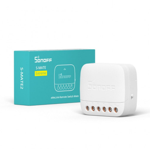Sonoff S-MATE Extreme (S-MATE2) – modul de comutare fără fir (Bluetooth)