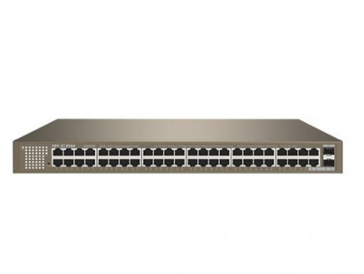 Switch 48 porturi Gigabit, 2 porturi SFP Gigabit, L2 Cloud Management - IP-COM G3350F
