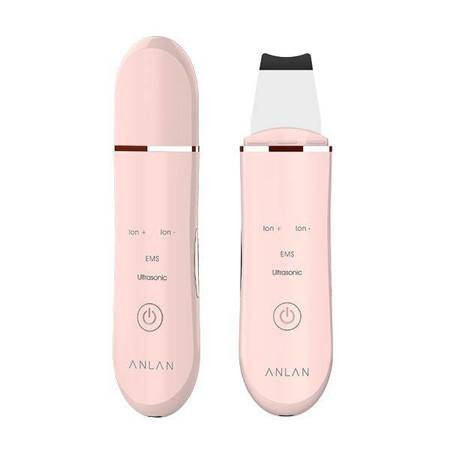 Ultrasonic Skin Scrubber pentru ingrijirea fetei ALCPJ01Y-04 (roz)