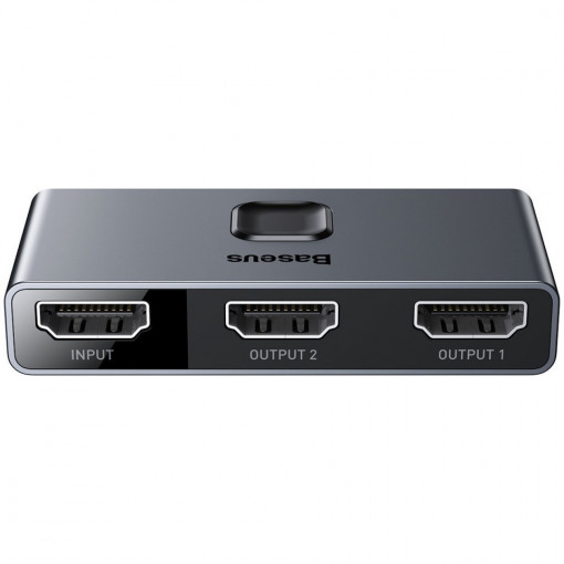 Adaptor 2 cai / splitter HDM 2x1 / 1x2 4K Baseus Matrix CAHUB-  BC0G