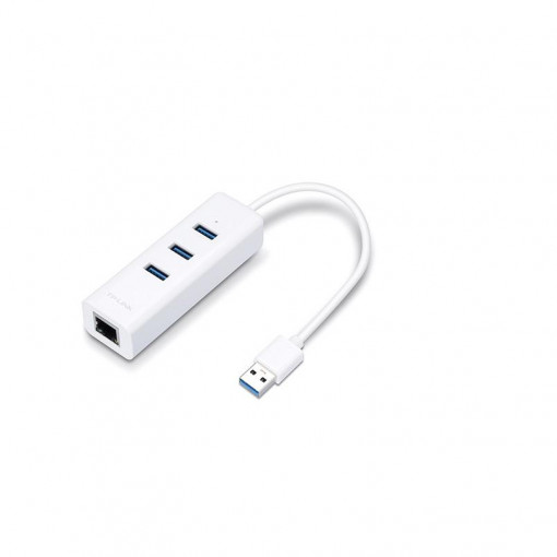 Adaptor Ethernet USB - RJ45 Gigabit, 3 x USB 3.0 - TP-Link UE330