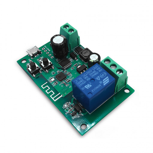 Comutator de releu pentru garaj WiFi + RF 433 Mhz 1 canal compatibil cu Sonoff