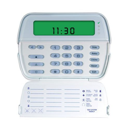 Tastatura LCD cu iconuri + modul receptor radio - DSC RFK5501