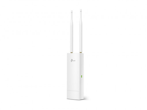 Access Point exterior, Wi-Fi 4, 300 Mbps, 3 dBi, 1 x RJ45 10/100 Mbps, PoE pasiv - TP-Link Omada EAP110-Outdoor