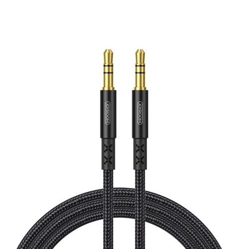 Cablu AUX audio stereo Joyroom 3,5 mm mini jack 1 m negru