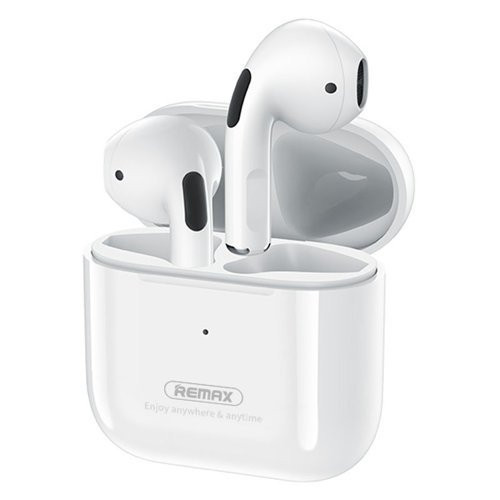 Căști in-ear True Wireless Stereo Music REMAX, albe (TWS-10)