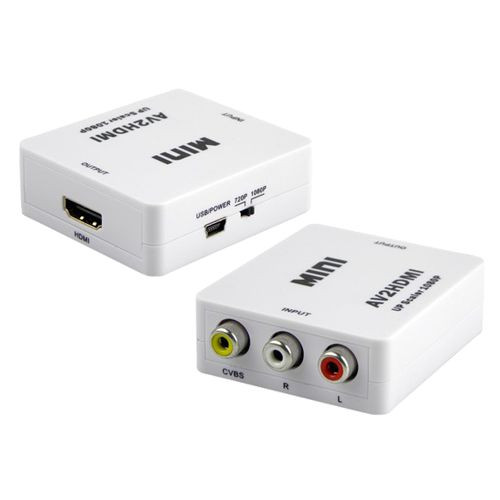 Convertor activ - HDMI la semnal AV/CVBS