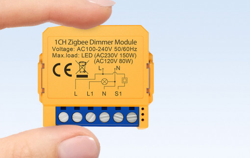 Dimmer inteligent de priză ZigBee Avatto ZDMS16-2 TUYA