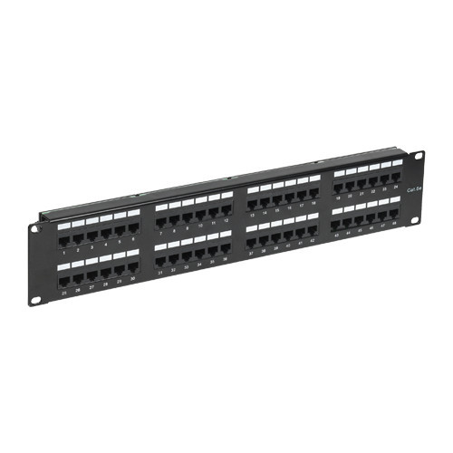 Patch Panel 2U, FTP cat5e, 48 porturi RJ45 - ASYTECH Networking ASY-PP-FTP5E-48