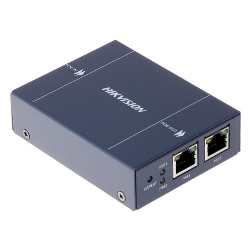 Spliter PoE 1 intrare Poe - 2 iesiri PoE , 400 metri, fara alimentare - Hikvision DS-1H34-0102P